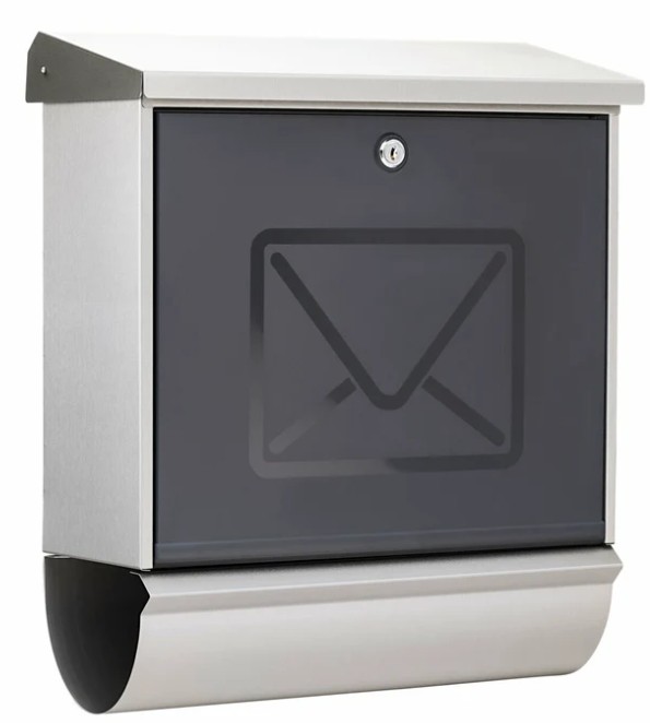Briefkasten BURG-WÄCHTER LUCCA-SET 37130 Ni Letter