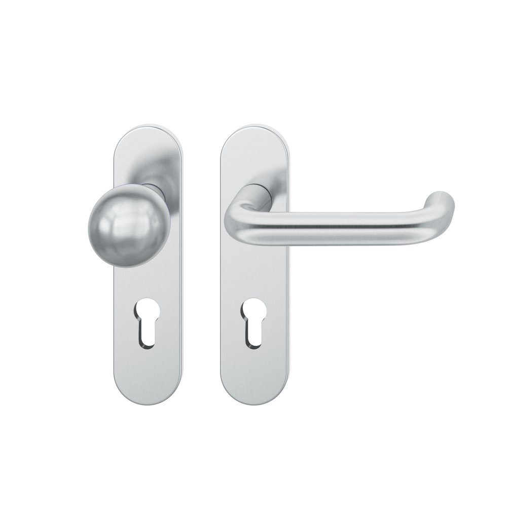 FSB Wechselgarnitur mit Kurzschild 72 1070, AGL3, Edelstahl