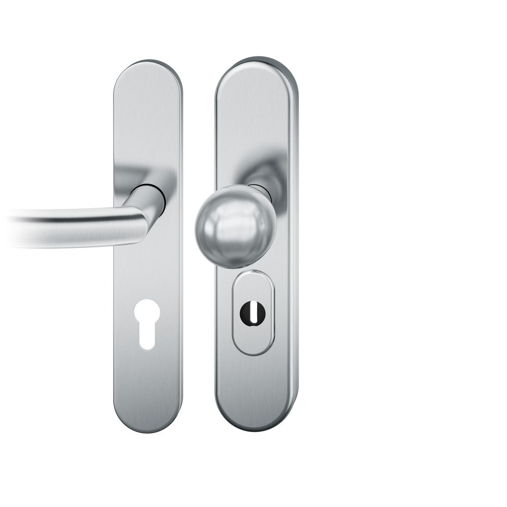 FSB FH Schutz-Wechselgarnitur mit Langschild 73 7575, 15 mm, VK 9, Edelstahl