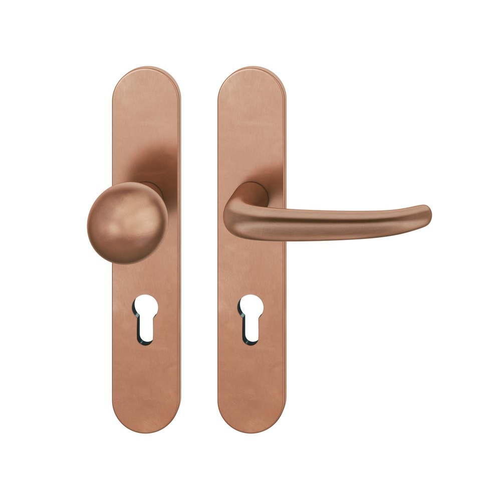 FSB  Wechselgarnitur mit Langschild 72 1023, AGL3, VK 8 mm, Bronze