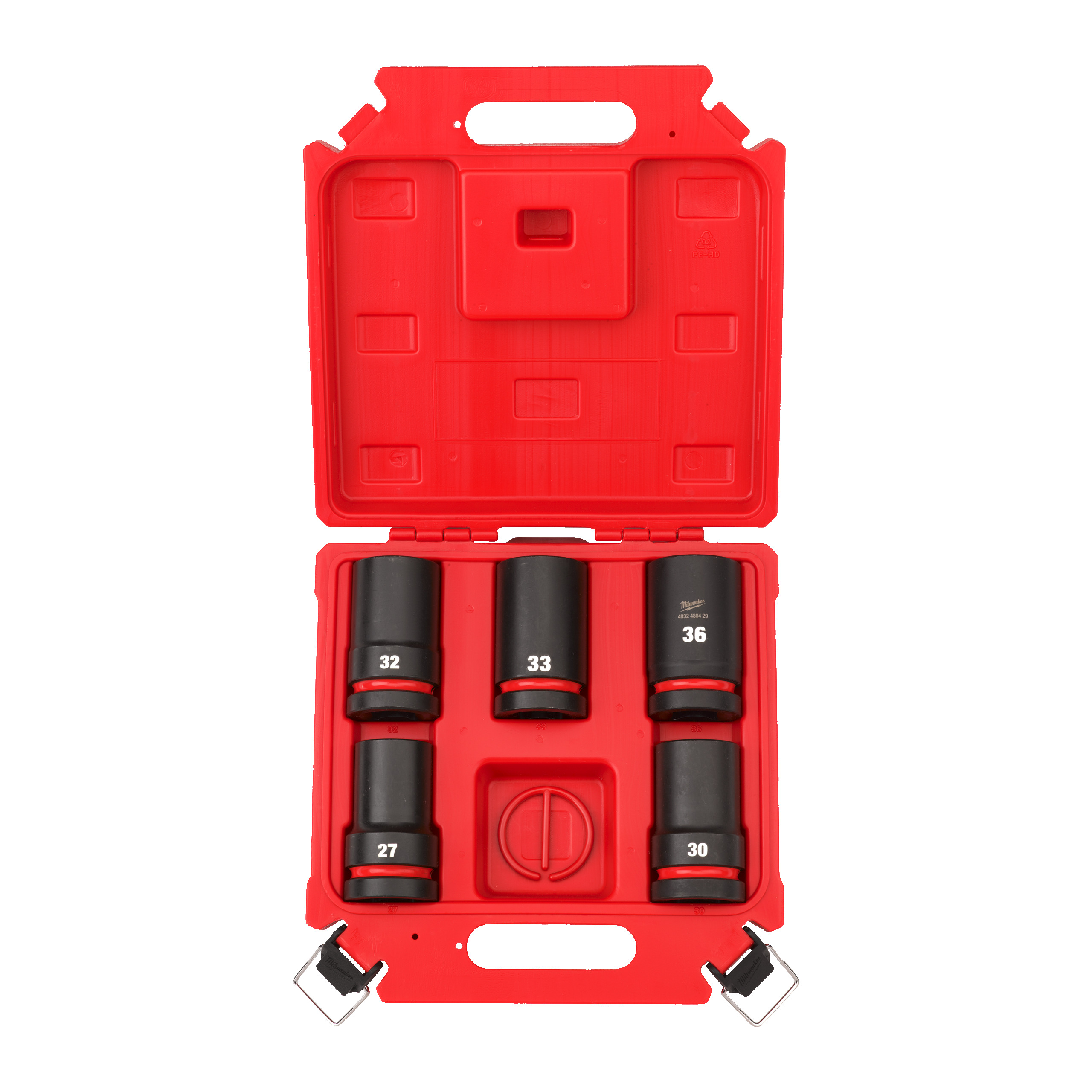 Milwaukee Schlagnuss-Set 1 Zoll 5-teiliges Set SHOCKWAVE Schlagnuss 1" lang