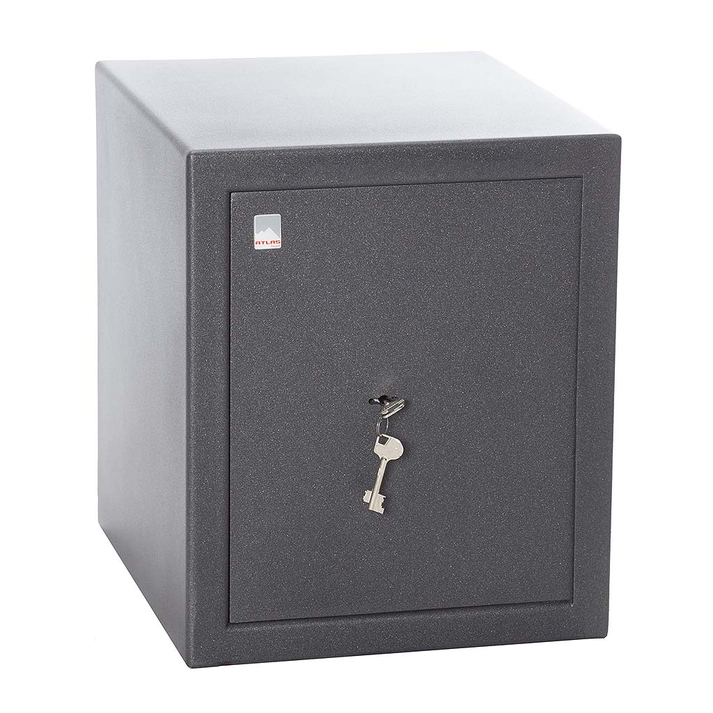 Safe, Schubladen, Schrank, Stahl, Grau