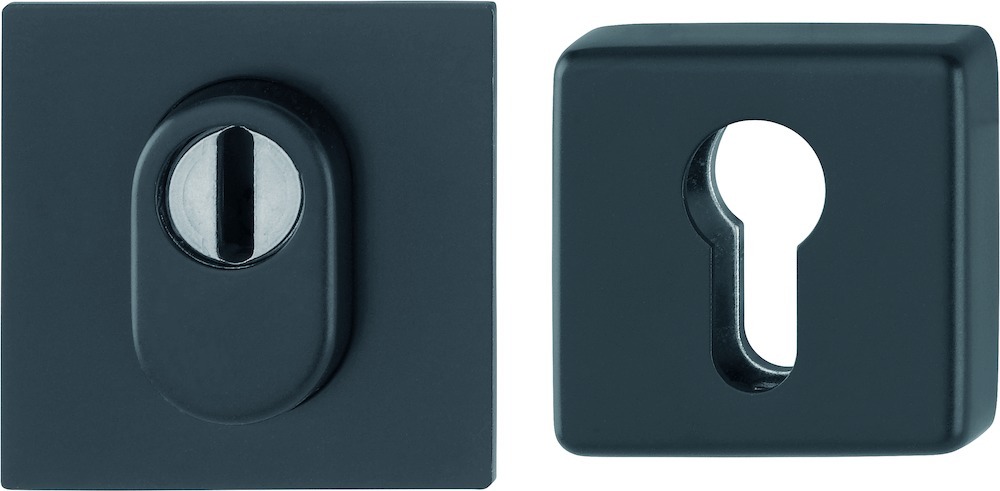 HOPPE Schutz-Schlüsselrosette E75ZNSB-ZA/52S, Edelstahl