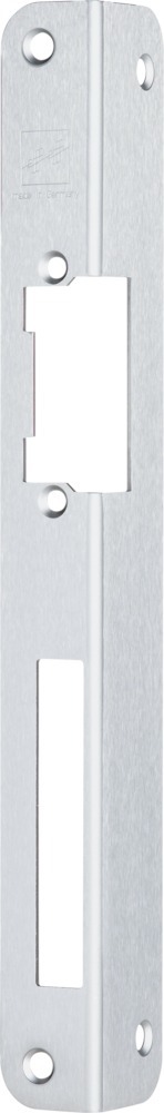 Winkelschließblech effeff für Türöffner 324, Edelstahl