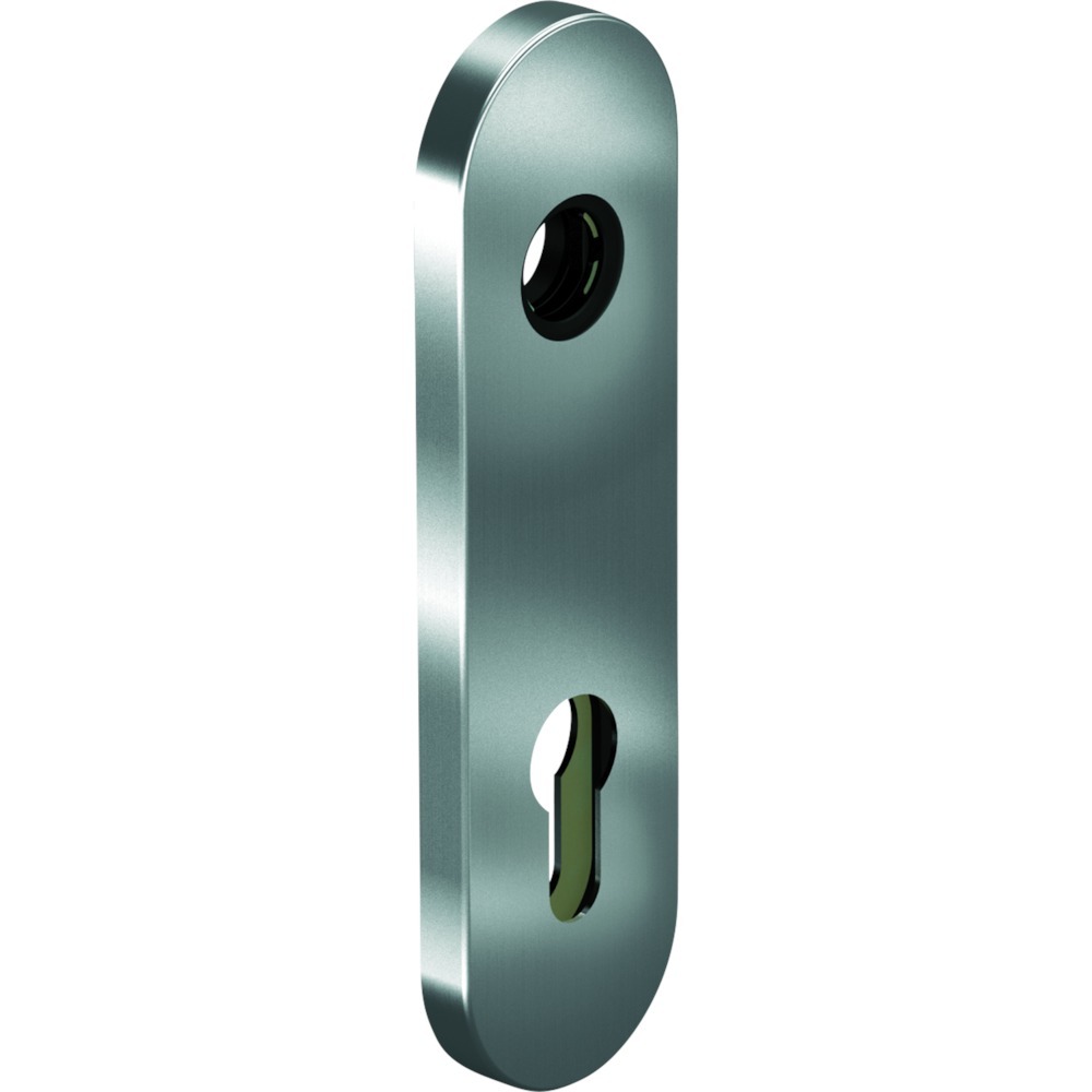 OGRO Kurzschild 7051K, Aluminium