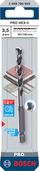Produktbild Verpackung, Bohrer, Spiralbohrer, HSS-Bohrer, Metallbohrer, Drillbit