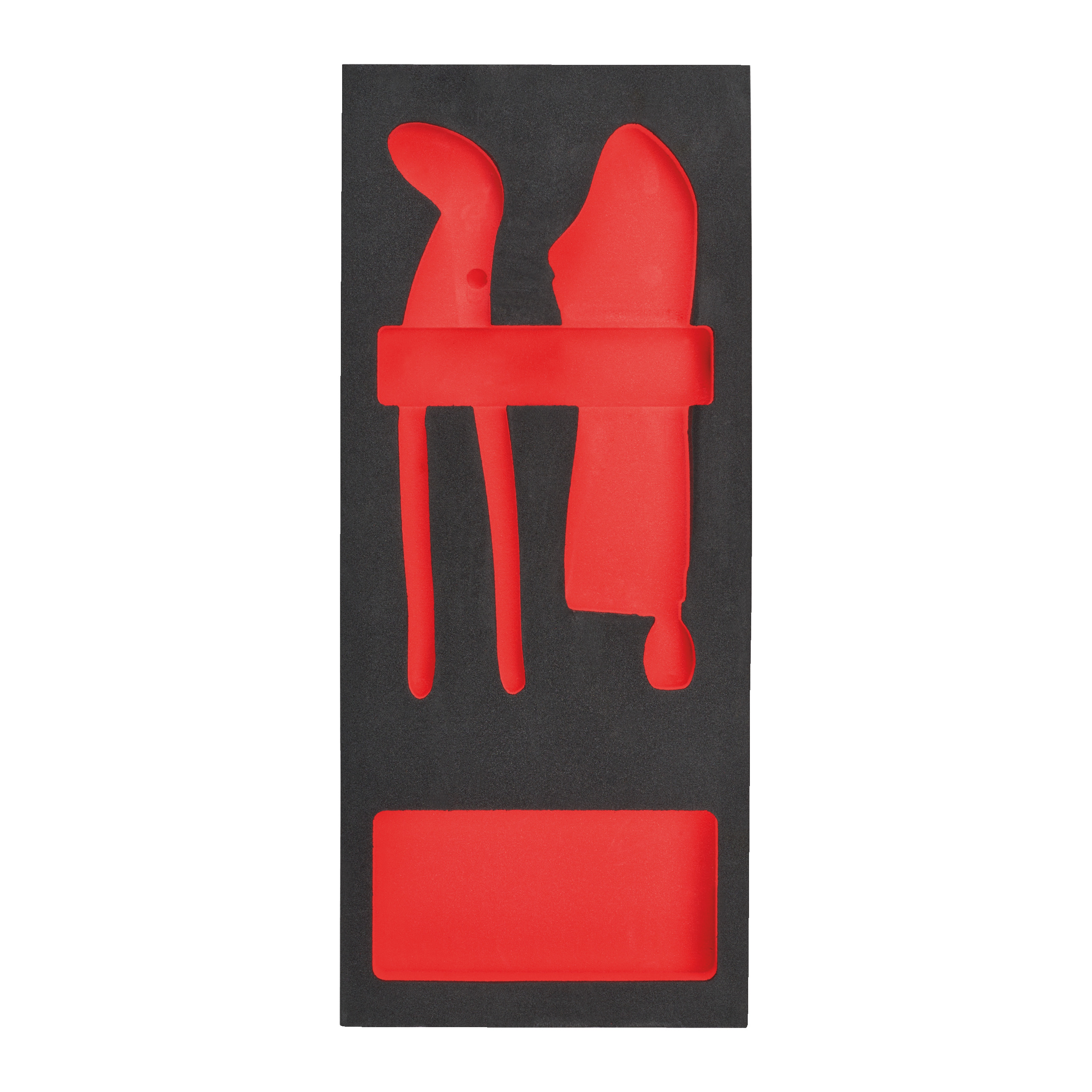 Milwaukee Einlage für Wasserpumpen- und Gripzange, Werkstattwagen 78 cm Ersatz-Einlage 1/3