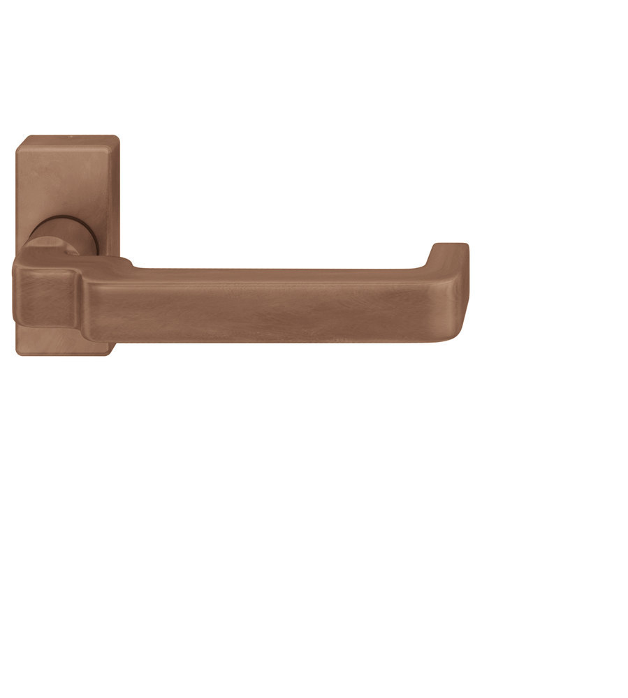 FSB Drücker-Halbgarnitur ohne Schlüsselrosette 06 1134, eckig, VK 8 mm, Bronze