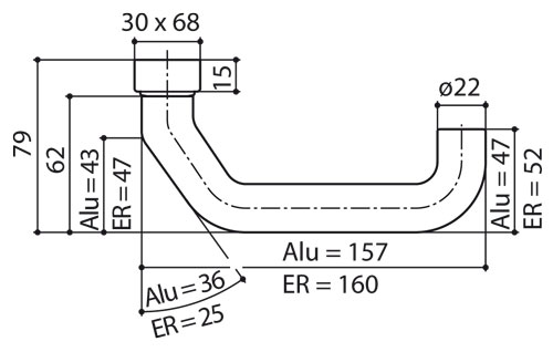 Artikelhauptbild OGRO Halbgarnitur PREMIUM 8350 V
