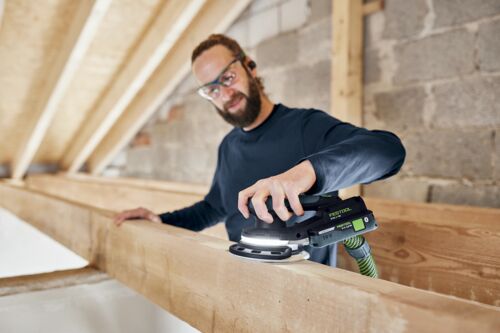 Akku-Exzenterschleifer ETSC 2 150 4,0 I-Plus, Schreiner, Person, Holz, Holzbearbeitung