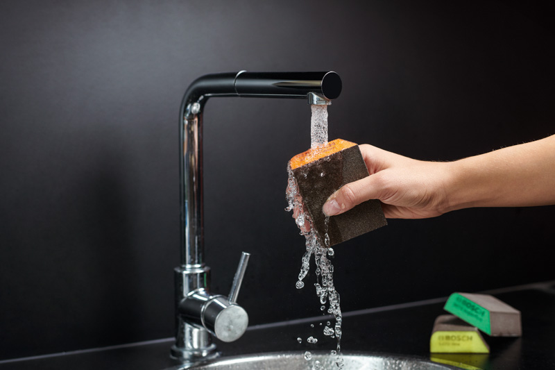 Produktbild Körperteil, Hand, Person, Sinken, Waschbeckenhahn