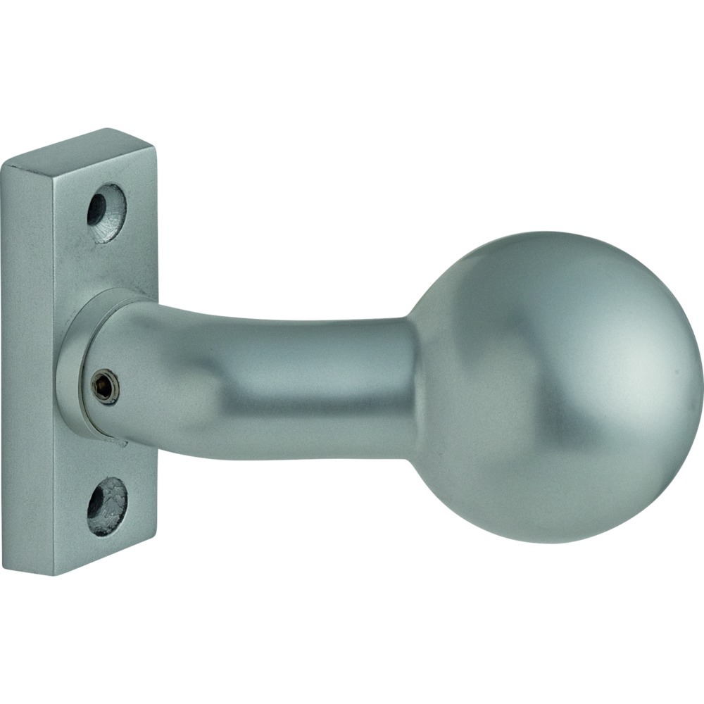 OGRO Knopf auf Rosette PB 8548 VK, Aluminium