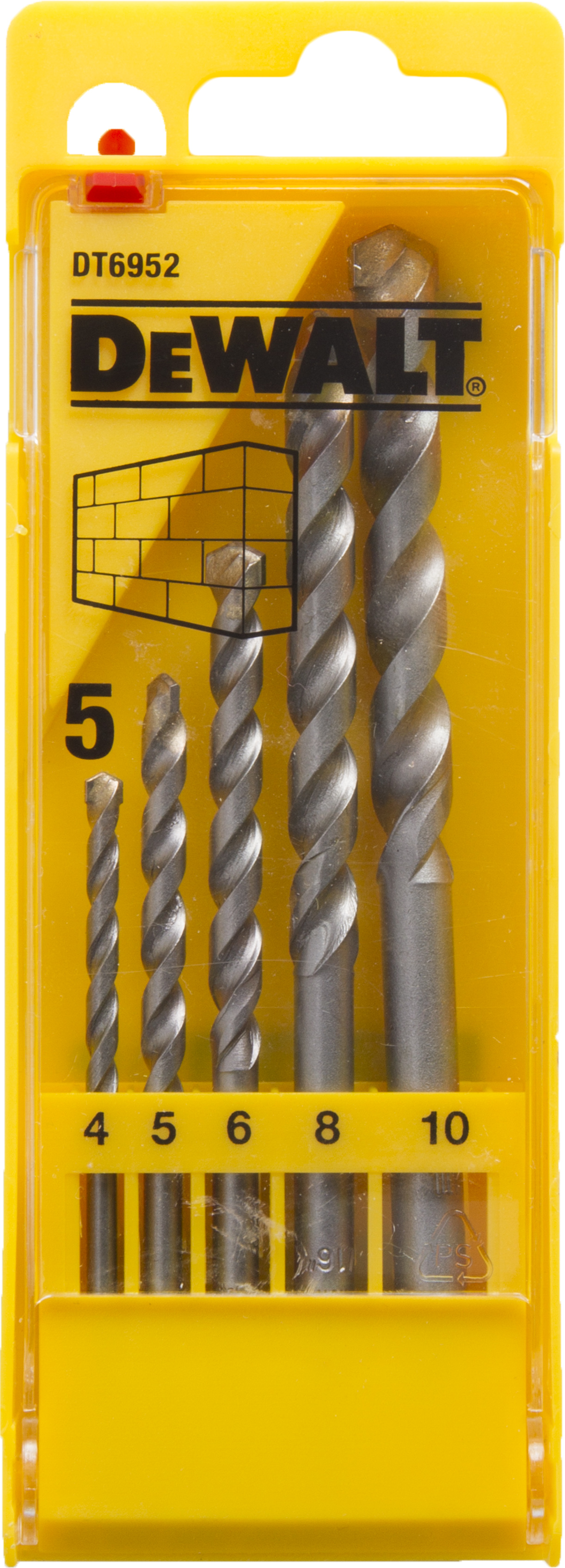 Steinbohrer-Set DEWALT 5-tlg