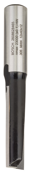 Bosch Nutfräser, 12 mm, D1 12 mm, L 40 mm, G 81 mm