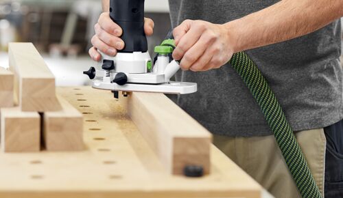 Modul-Kantenfräse MFK 700 EQ-Plus, Holz, Schreiner, Person, Eishockey-Puck, Sport