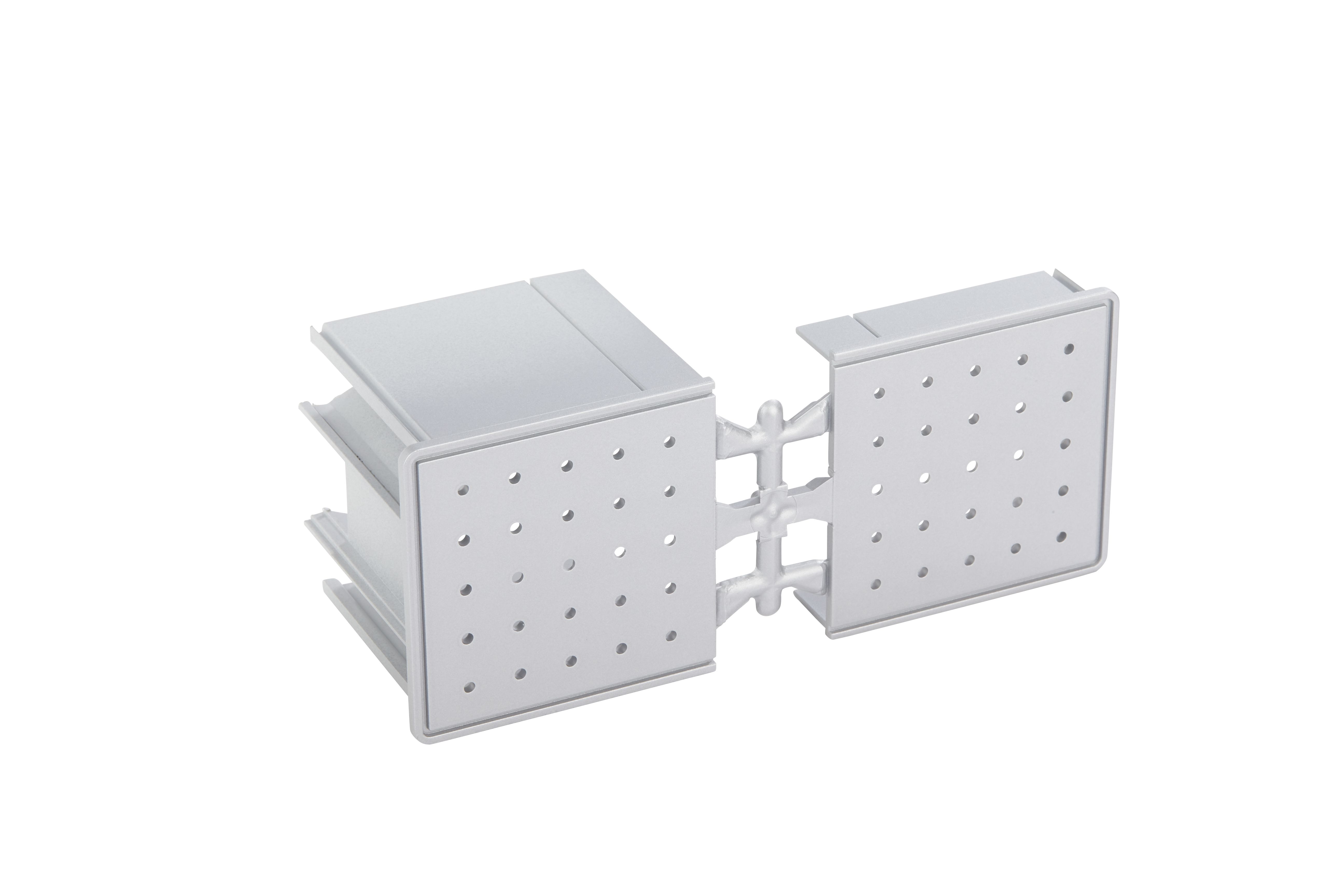 dormakaba Endkappen 75mm für CS80 MAGNEO, Edelstahl