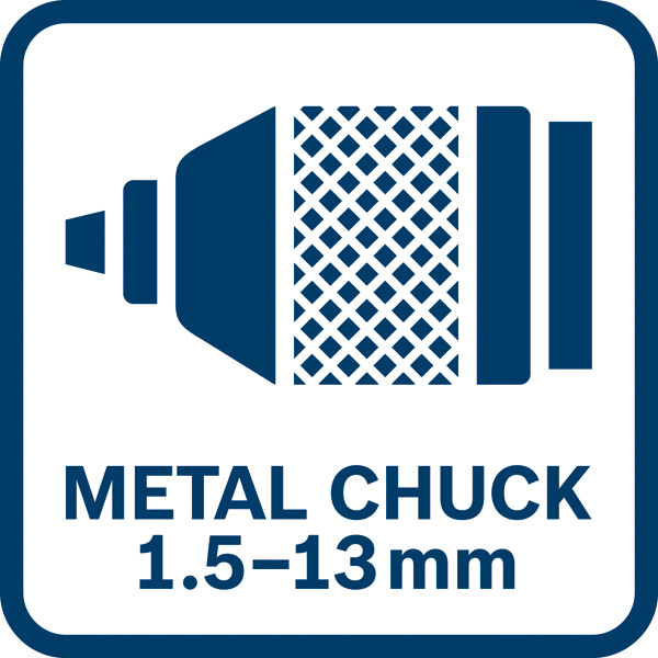 Metall, Chuck, 1.5-13mm, Spitze, Netzfigur