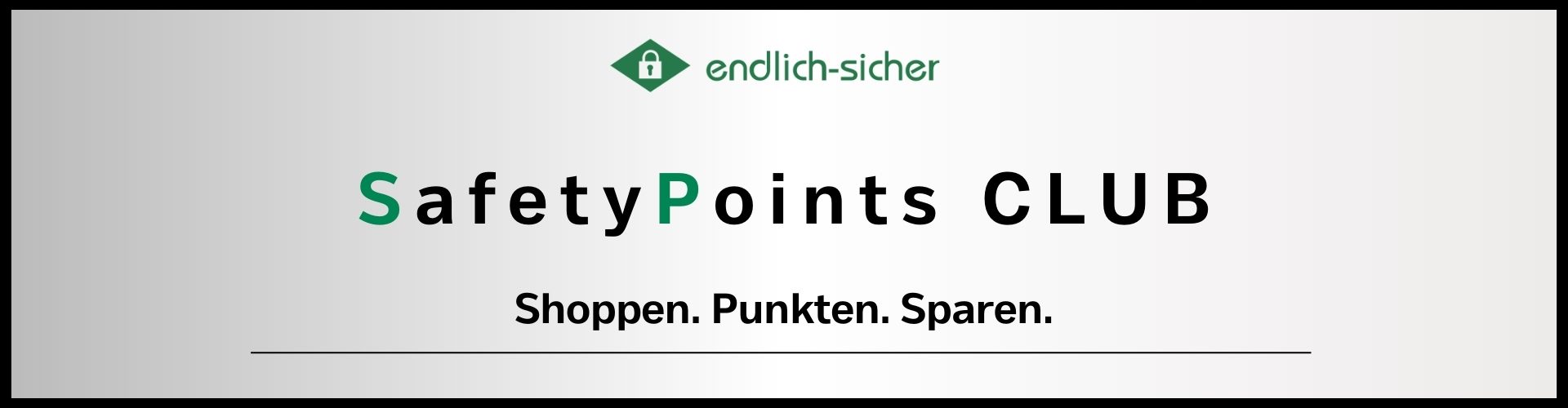 SafetyPoints, CLUB, Logo, Shield, Lock