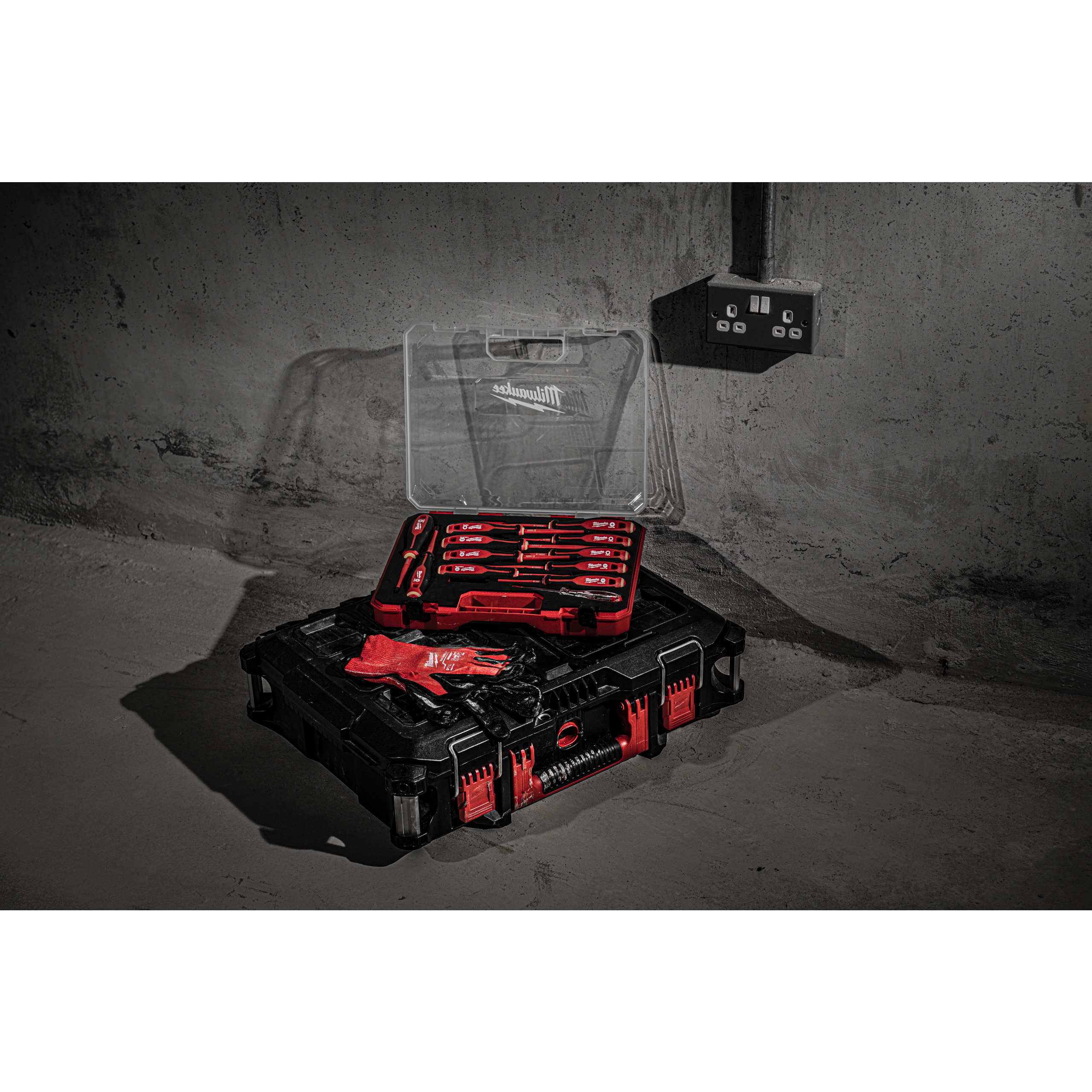 Milwaukee Schraubendreher VDE 7-teiliges Set SL/PH/Spannungsprüfer Tri-Lobe Schrauberdreher, geprüft