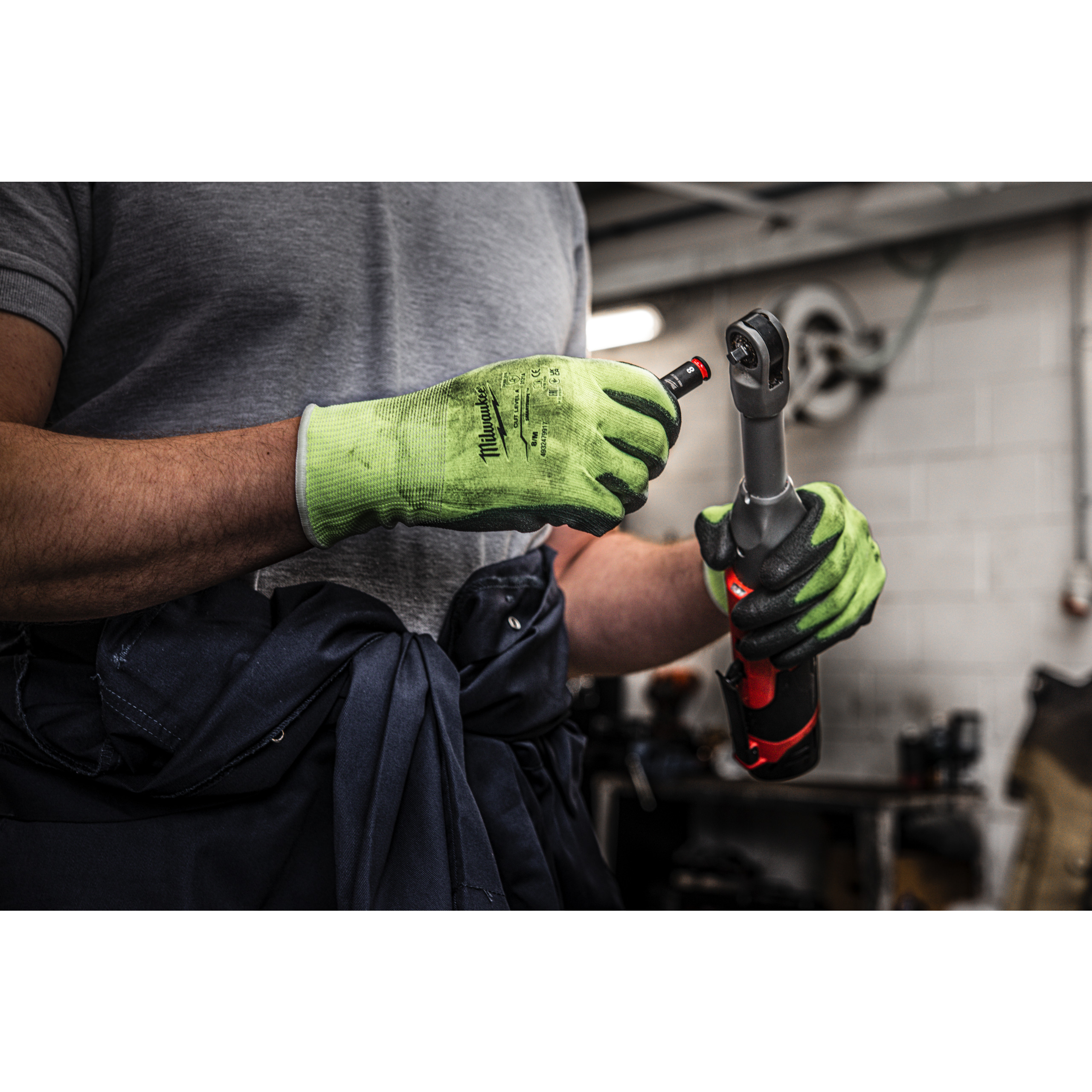 Milwaukee Schlagnuss 3/8" 17 x 65 mm SHOCKWAVE lang