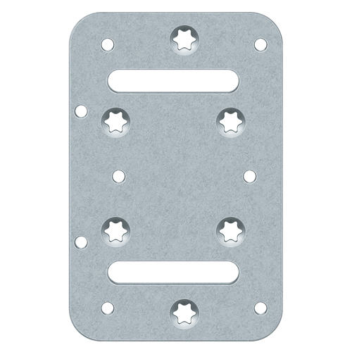 Befestigungsplatte Simonswerk VARIANT VN 2900/120, Stahl
