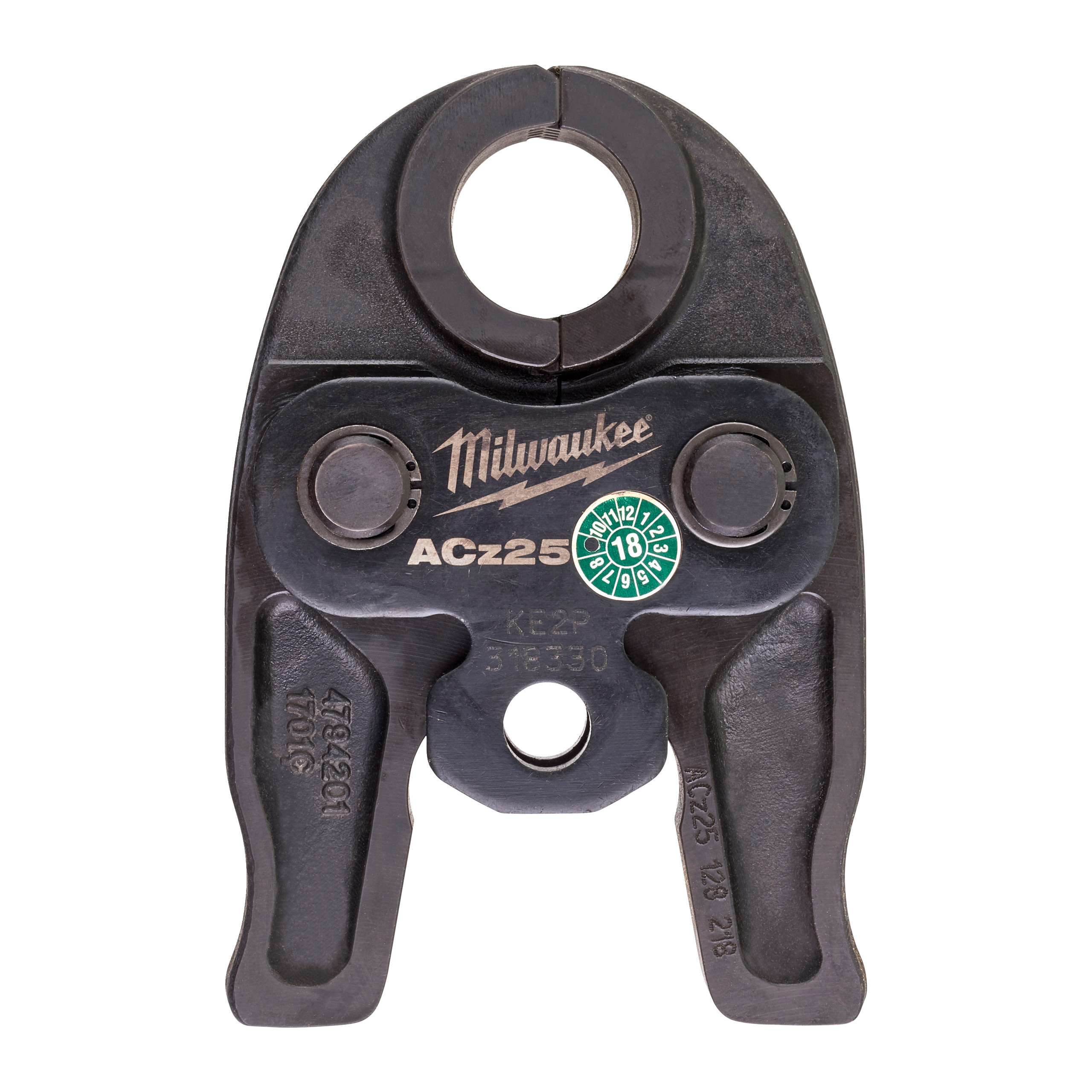 Milwaukee Pressbacke Nennweite ACz25 für 12 V Presswerkzeug J12-ACz25