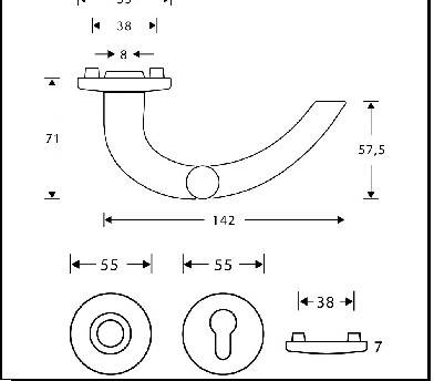 Toilettenpapierhalter, Wandhalterung, Haltebügel, Chromfinish, Abflusshaken