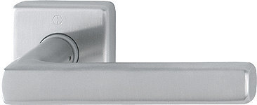 HOPPE Drücker-Halbgarnitur Dallas ohne Schlüsselrosette E1643Z/52, VK8, mit Stütznocken, Edelstahl