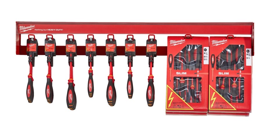 Milwaukee VDE Tri-Lobe Schraubendreher 9-teilig 1 m Modul