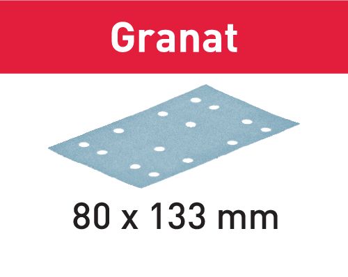 Schleifstreifen Granat STF 80X133 P100 GR/100