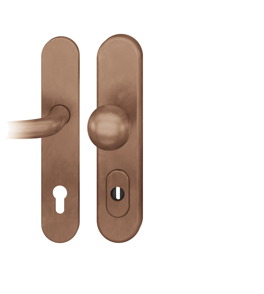 FSB FH Schutz-Wechselgarnitur mit Langschild 73 7575, 15 mm, VK 9, Bronze