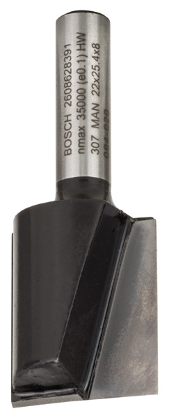 Bosch Nutfräser, 8 mm, D1 22 mm, L 25 mm, G 56 mm