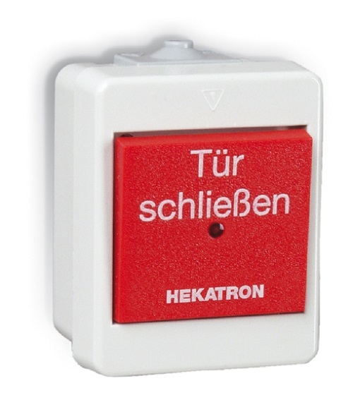 Handauslösetaster, Hekatron HAT 03, 30 V DC 1A, IP 20, Aufputz-Unterputz Handauslösetaster, Hekatron HAT 03, 30 V DC 1A, IP 20, Aufputz-Unterputz