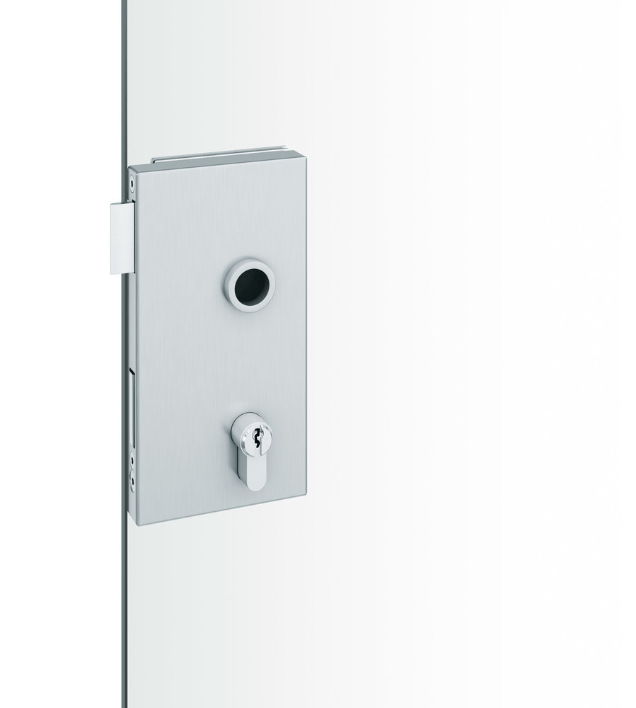 FSB Ganzglastürschloss 13 4224, Edelstahl