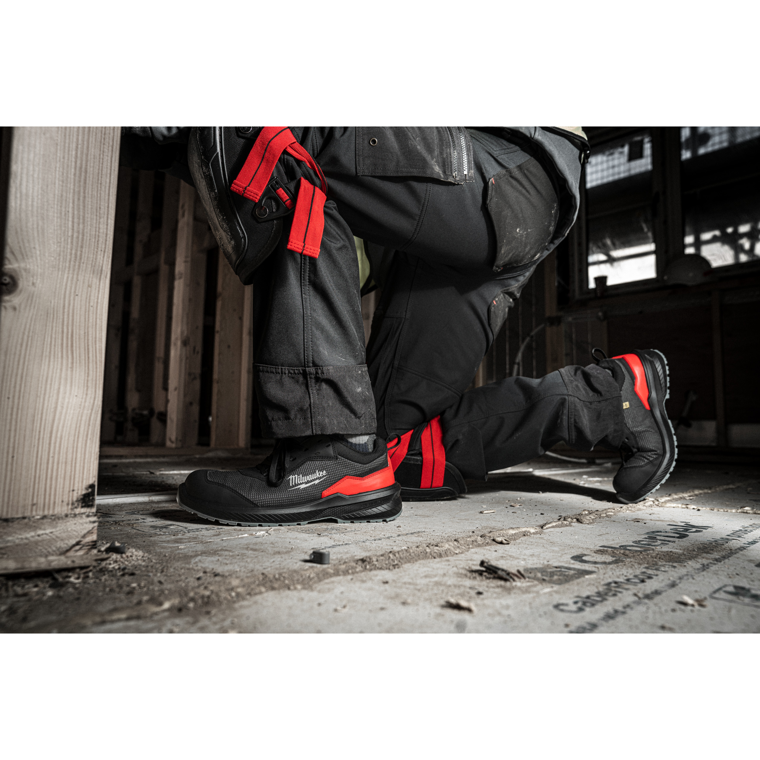 Milwaukee Sicherheits-Halbschuh BOA Größe 45 FLEXTRED S1PS schwarz