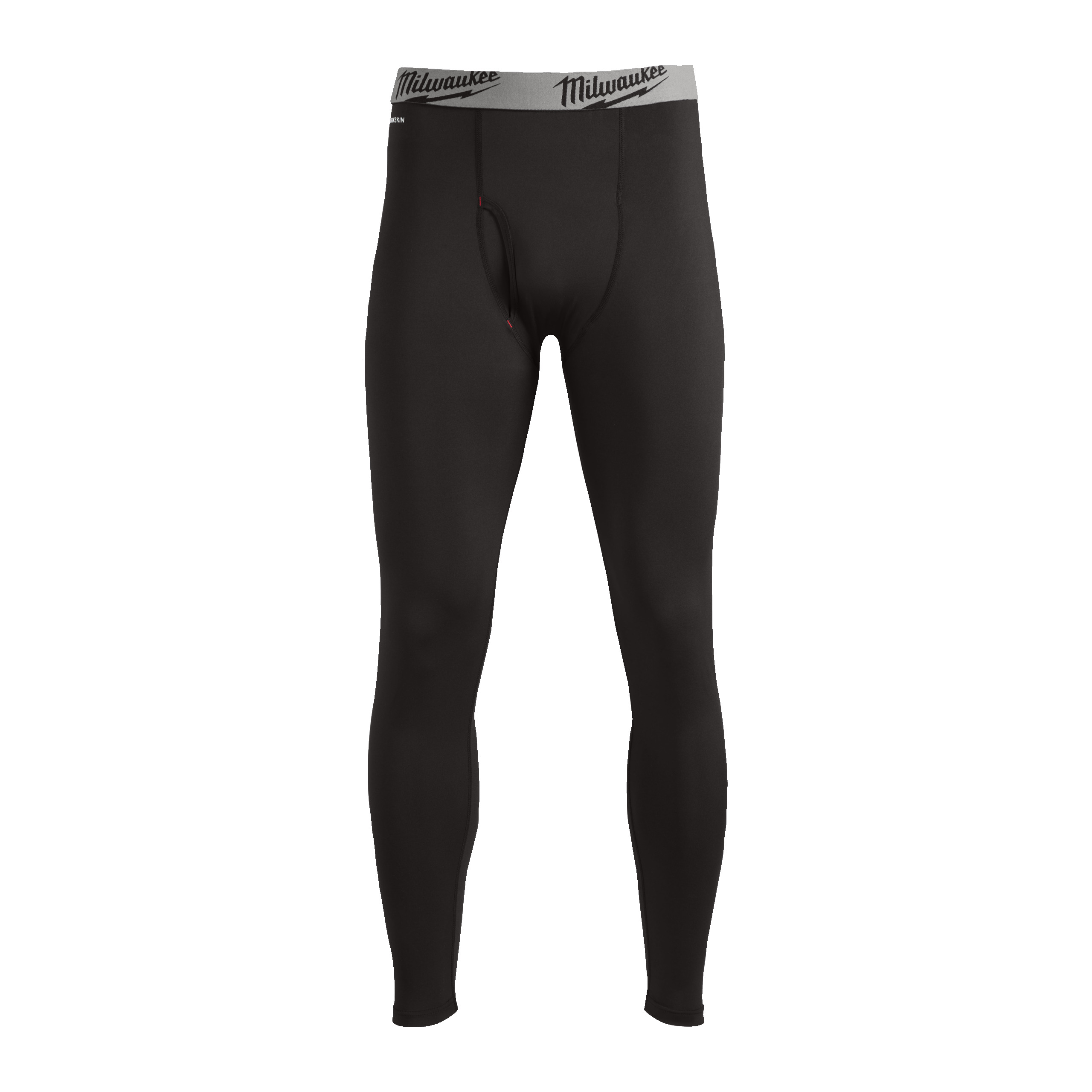 Unterhose, Laufleggings, Schwarz, Elastischer Bund, Milwaukee Markenband