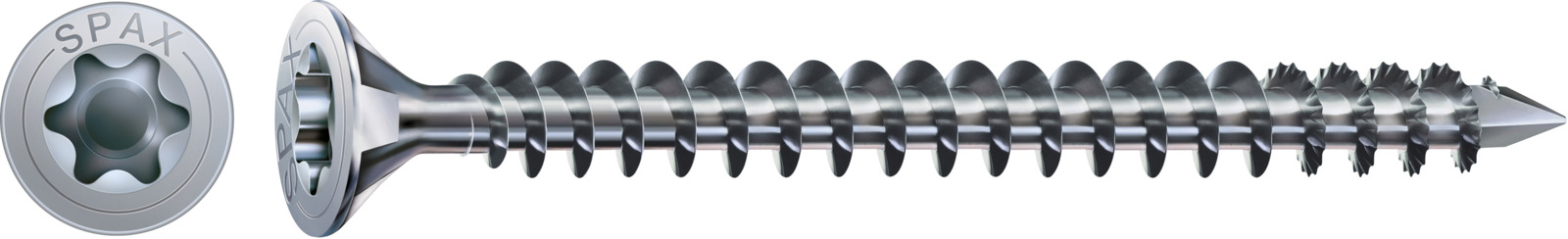 Artikelhauptbild SPAX Universalschraube WIROX - Vollgewinde, Senkkopf, T-STAR plus, CUT-Spitze, WIROX