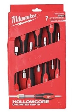 Schraubendreher-Set, Mini-Torx, rote Werkzeuge, magnetische Bits, Milwaukee Zubehör