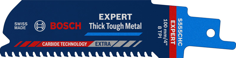 Bosch EXPERT ‘Thick Tough Metal’ S 555 CHC Säbelsägeblatt