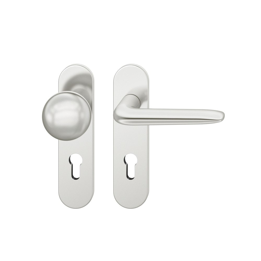 FSB FH Wechselgarnitur mit Kurzschild 76 1292, AGL3, Aluminium