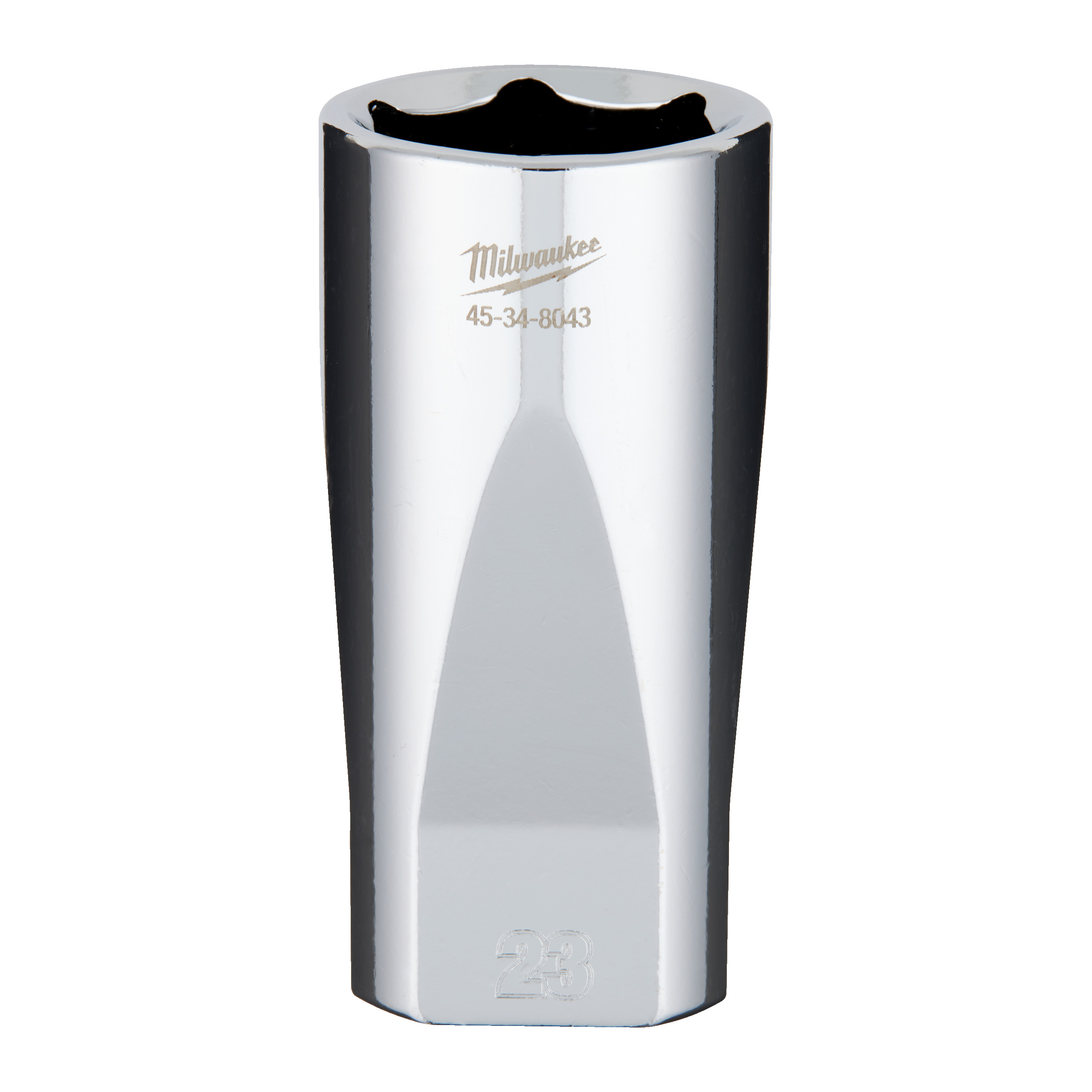 Milwaukee Steckschlüsseleinsatz 6-kant, 23 mm 3/8" lang