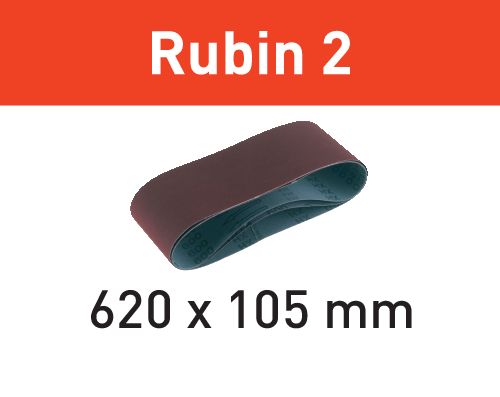 Schleifband Rubin 2 L620X105-P100 RU2/10