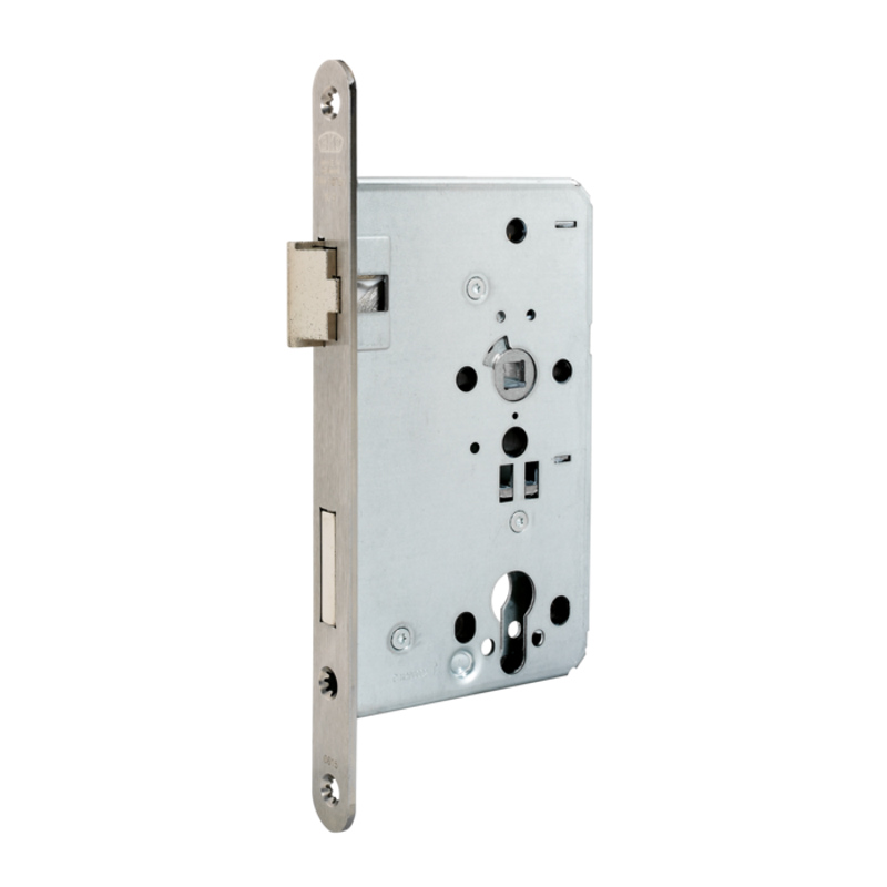 Amig Einsteckschloss 100 BASE Für Holztüren - 50/85 Mm Mit 4 Bolzen, Ohne Zylinder