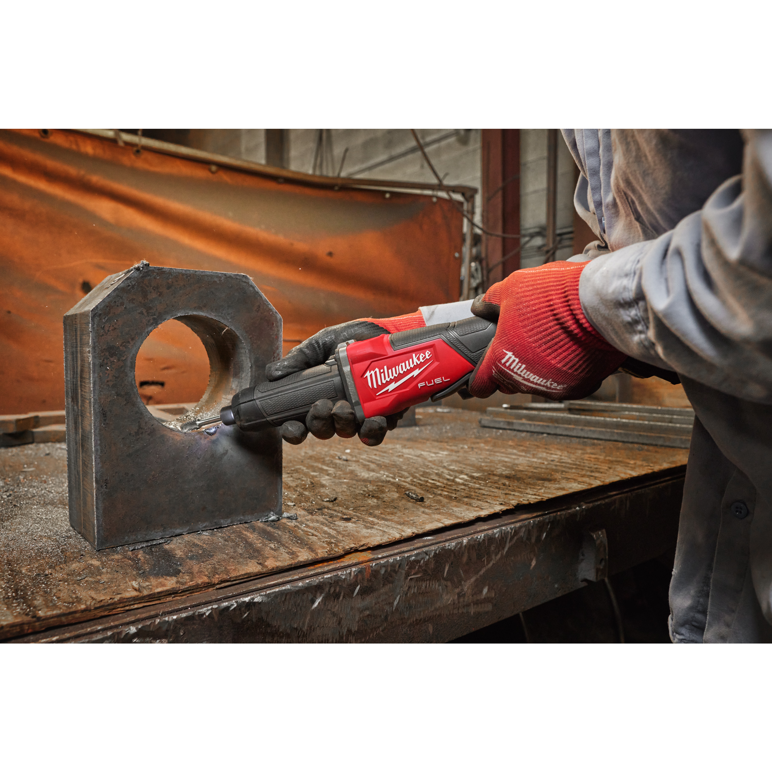 Milwaukee Akku-Geradschleifer M18 FUEL ONEKEY mit Drehzahlelektronik M18FDGROVB-502X