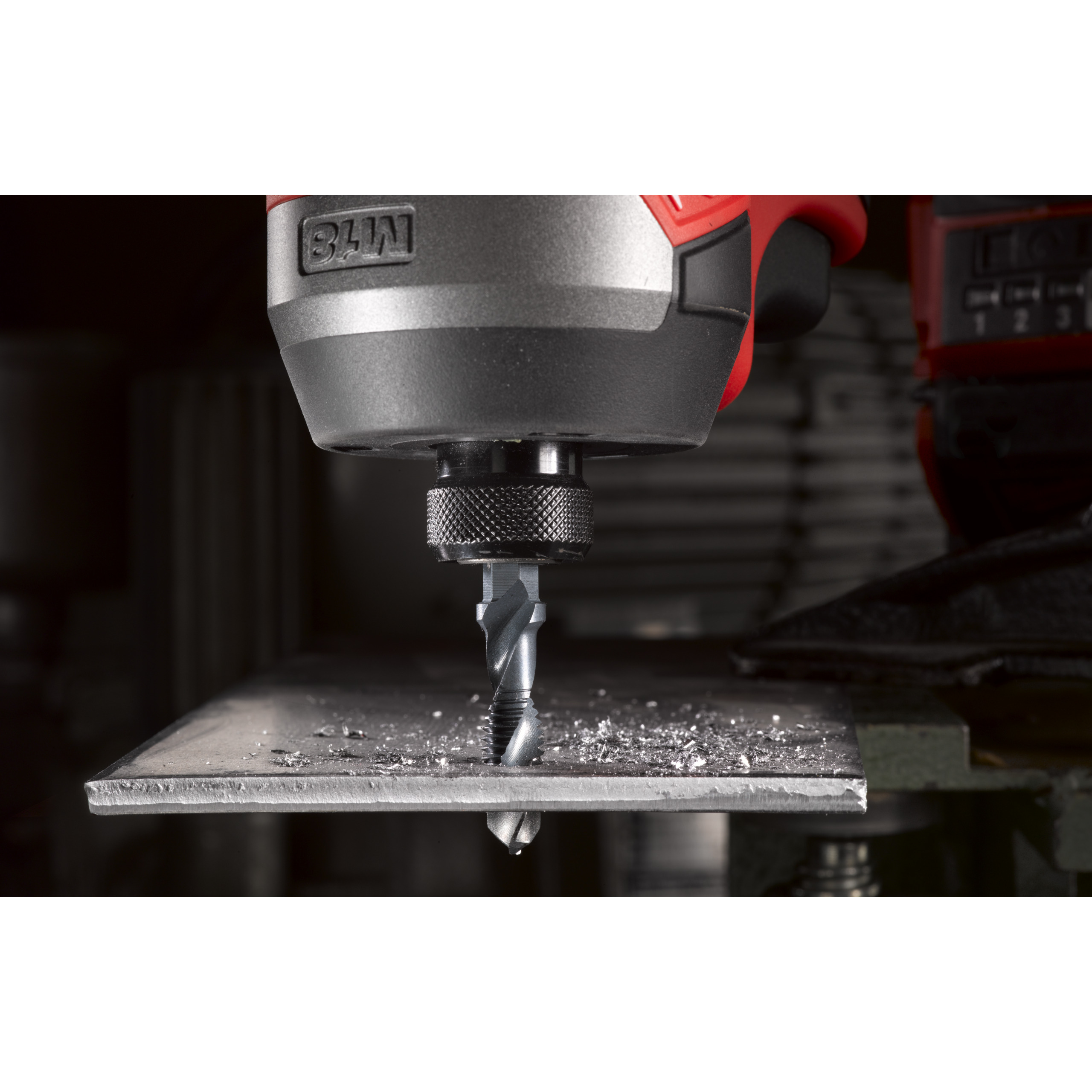 Milwaukee Kombi-Gewindebohrer 1/4 Zoll HSS-G 1/4" Hex M3 x 52 mm SHOCKWAVE