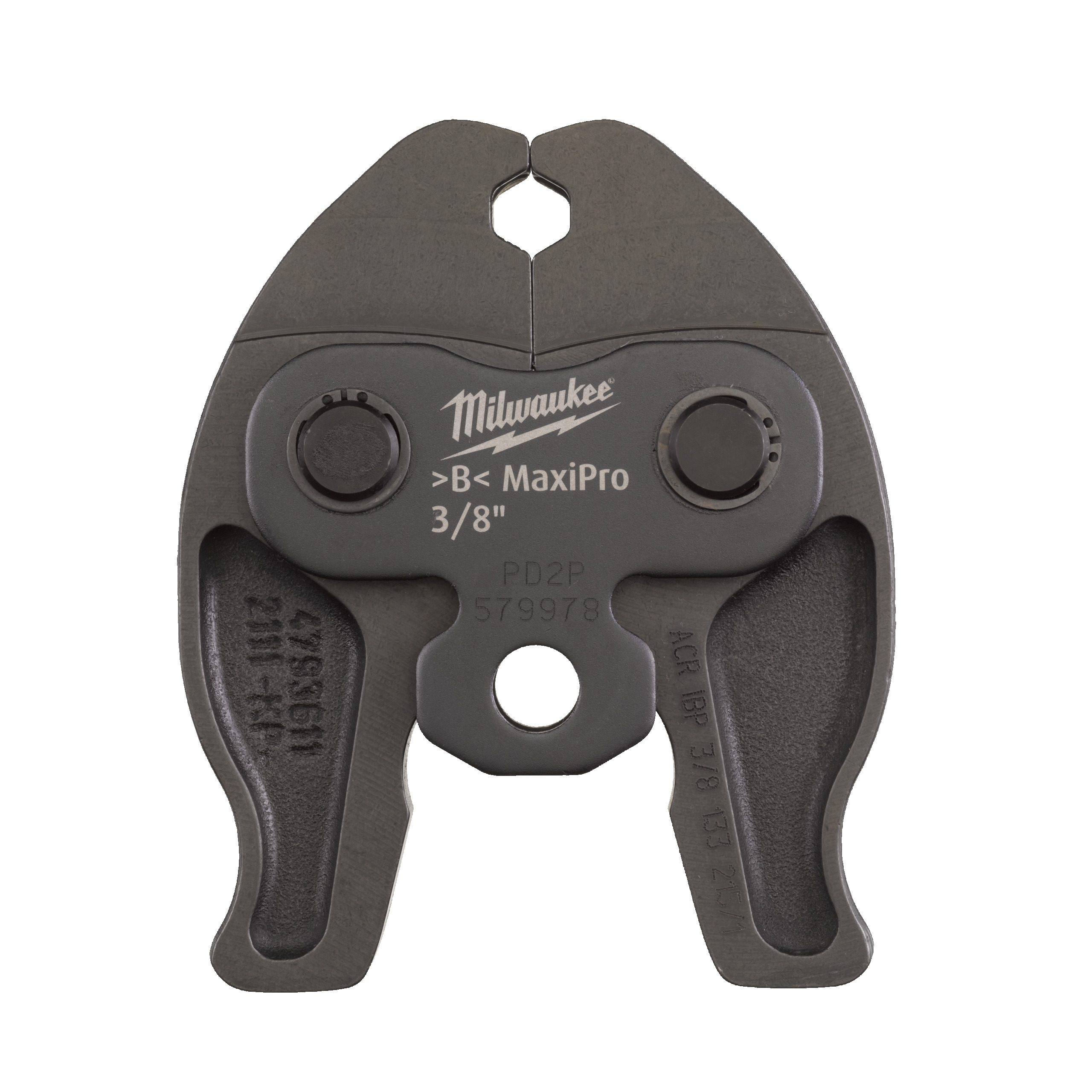 Milwaukee Pressbacke 3/8" Lizenzierte für Connex & Bänninger Maxi Pro B Presse J12-B