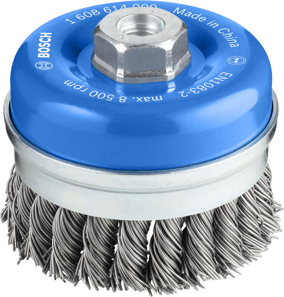 Bosch PRO Metal heavy Topfbürste, 90 x 0,8 mm, Gewinde