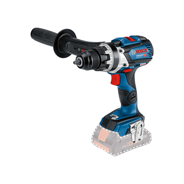 Bosch Akku-Bohrschrauber GSR 18V-110 C mit Zusatzhandgriff