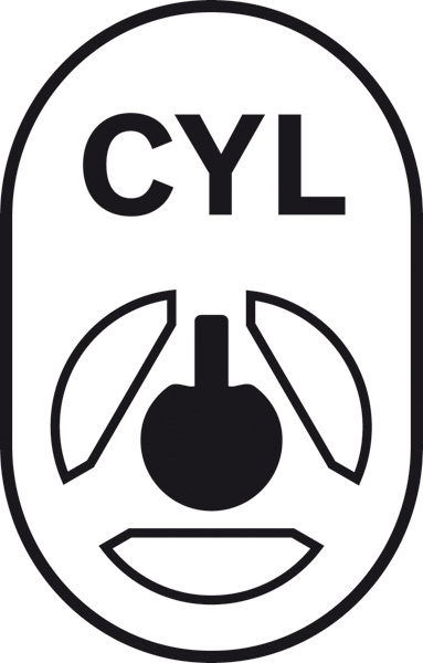 Aufnahmesymbol, CPR-Maske, Sauerstoffmaske, Medizinische Maske, Lungen Schutz, CYL Beschriftung