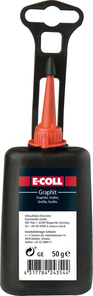 E-COLL Graphit  50g Flasche